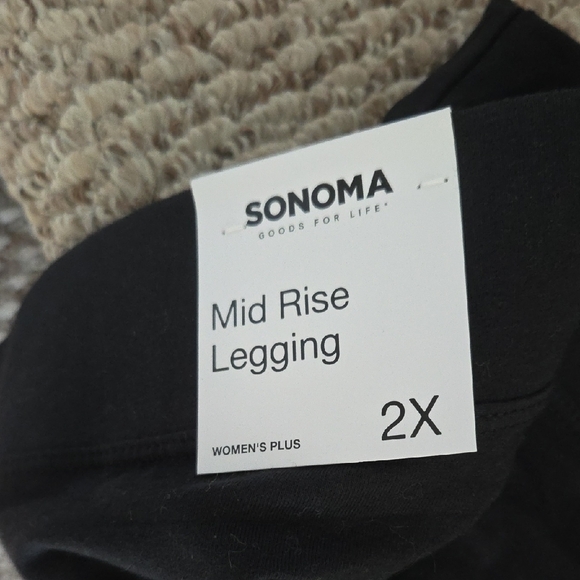 Sonoma Men's Black Sweatpants - Picture 2 of 2